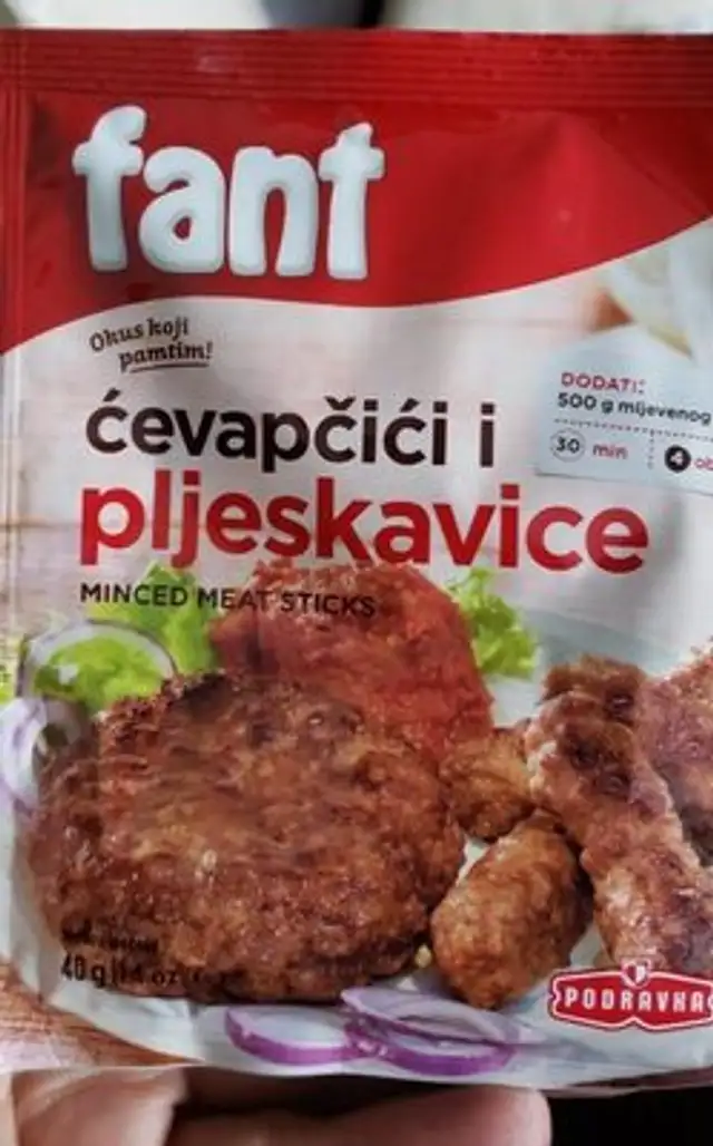 Fant ćevapčići i pljeskavice