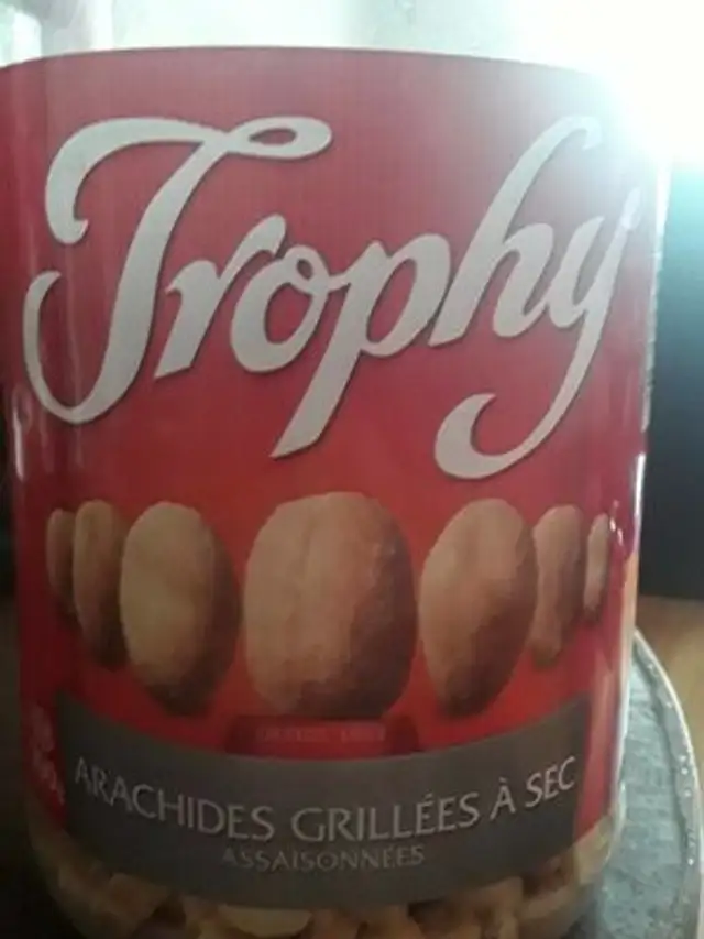 Arachide grillé à sec