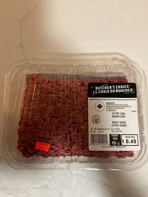 Extra lean ground beef