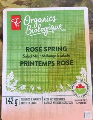 Mélange à salade Printemps rosé