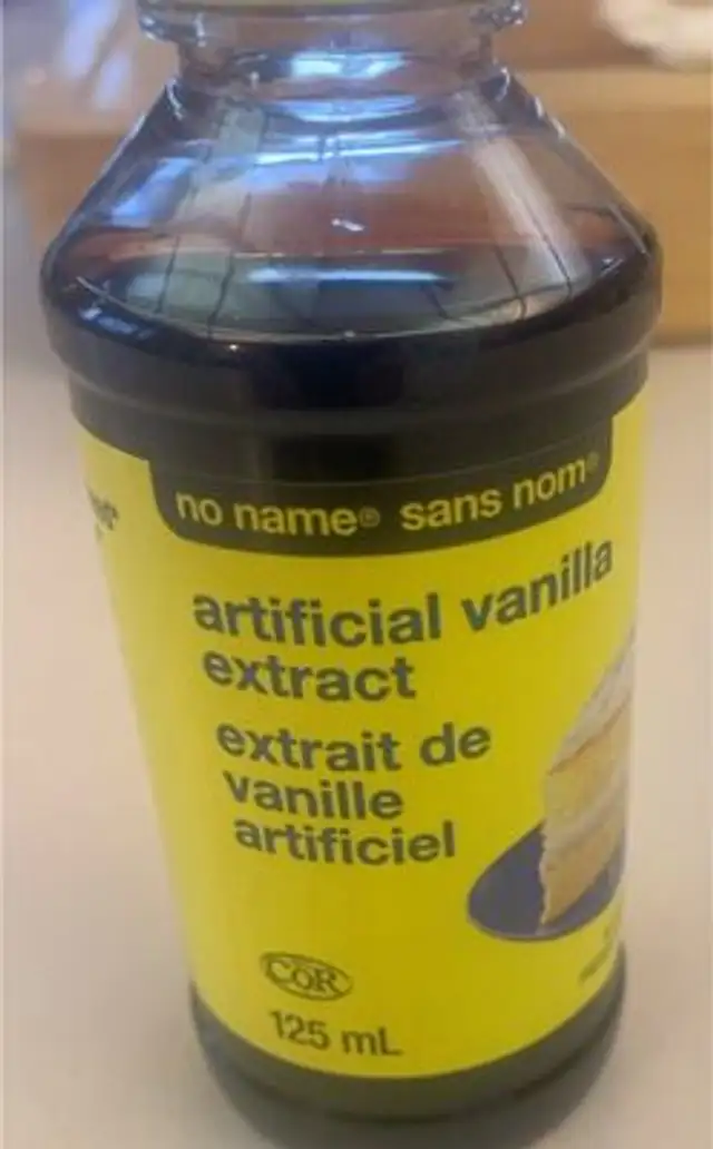 Artificial vanilla extract