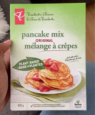 mélange a crêpe à base de plante