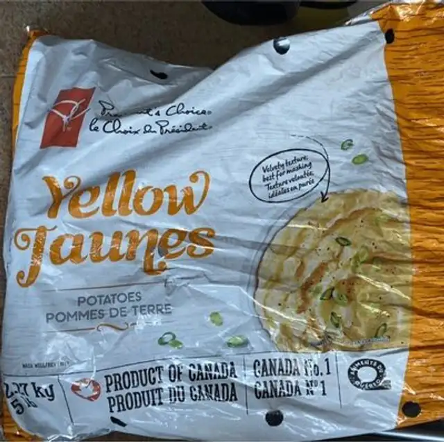 Yellow Potatoes