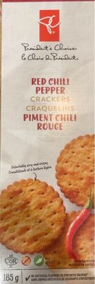 Red Chili Pepper Crackers