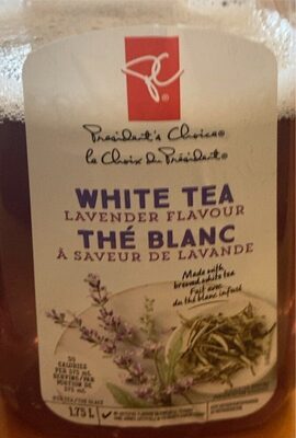 Thé blanc savoir de lavande