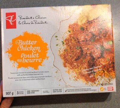 Butter Chicken front packaging