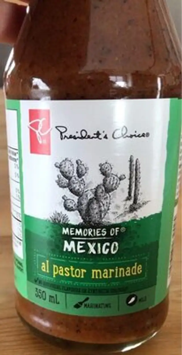 Memories of Mexico al pastor marinade