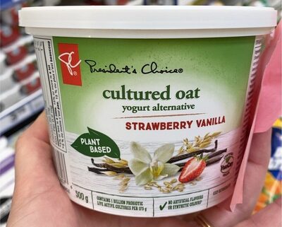 Substitut de yogourt à l’avoine de culture