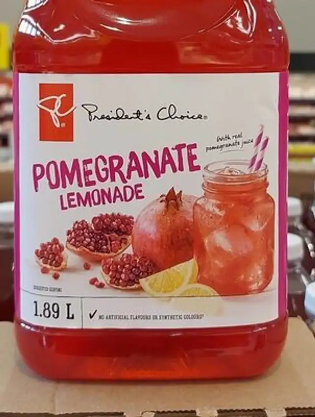 Pomegranate lemonade