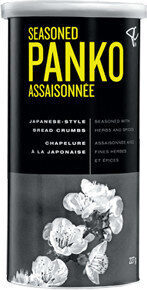 Seasoned panko japanese-style bread crumbs