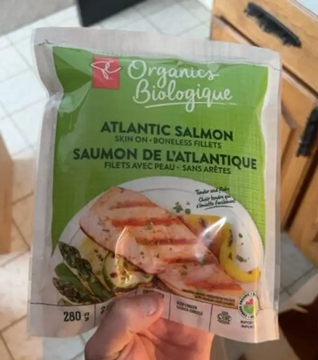 organic atlantic salmon