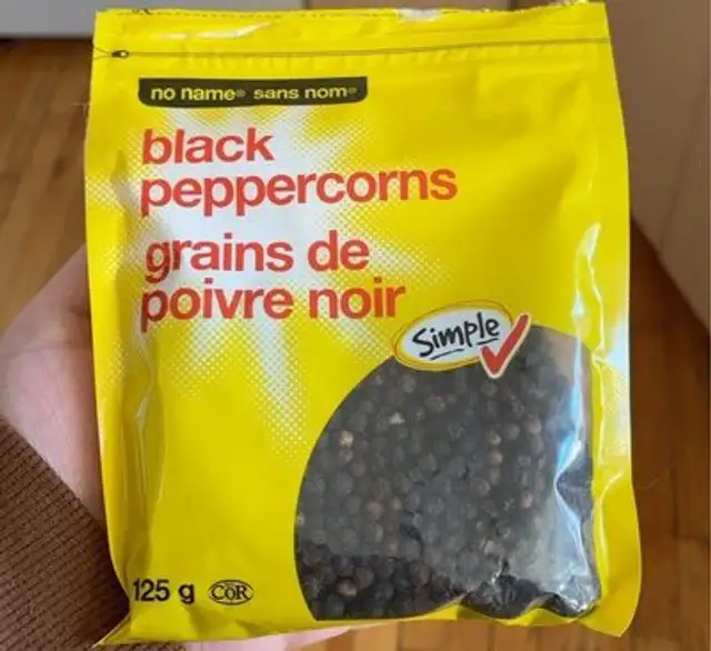 Black Peppercorns