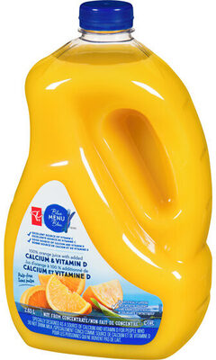 Orange Juice W/ Calcium & Vitamin D