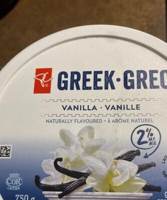 Greek Vanilla Yogurt