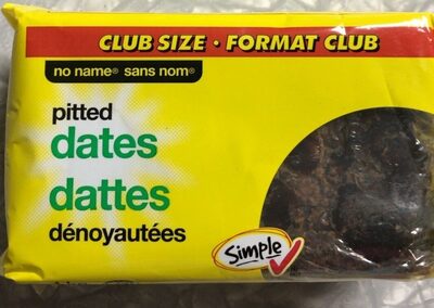 Pitted dates