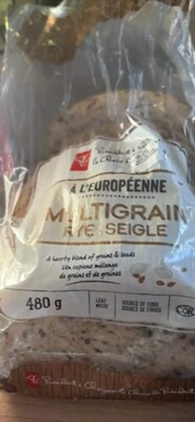 Multigrain Rye front packaging