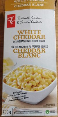 WHITE CHEDDAR DELUXE MACARONI & CHEESE DINNER