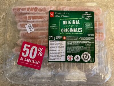 Pork Breakfast Sausages