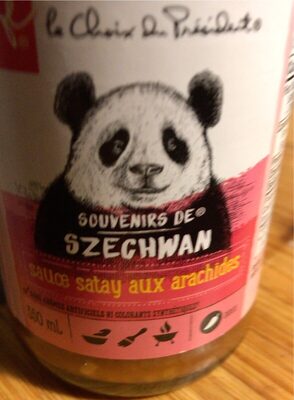 Souvenirs de szechwan front packaging