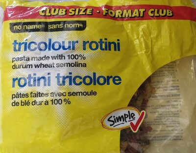 pasta - Tricolor Rotini