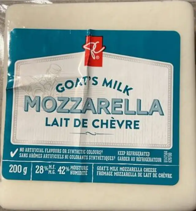 Goat’s milk mozzarella