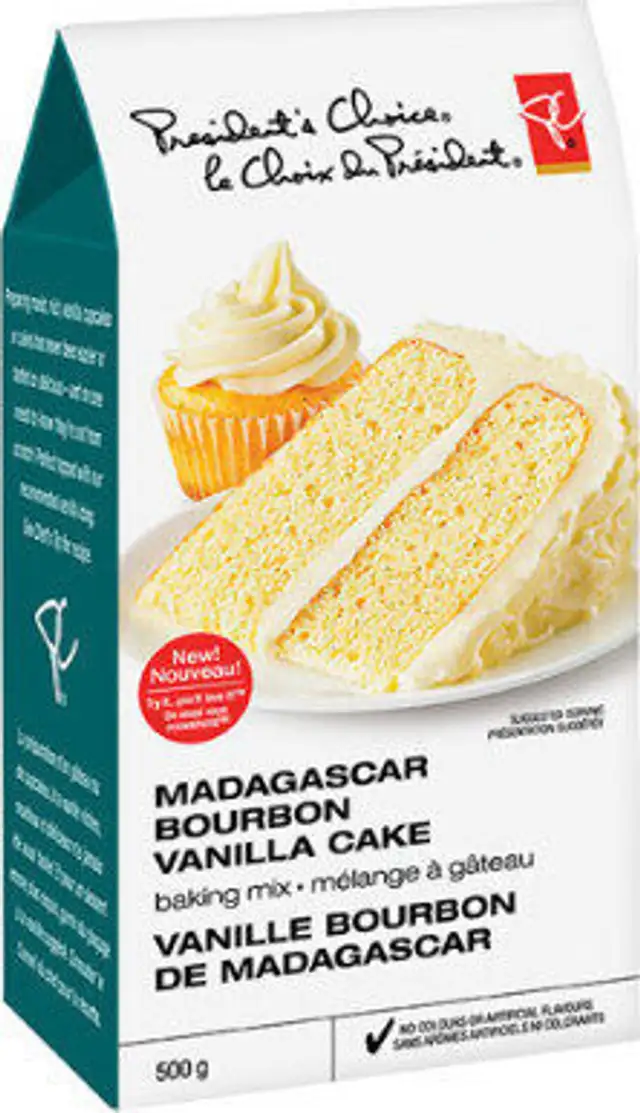Madagascar bourbon vanilla cake baking mix
