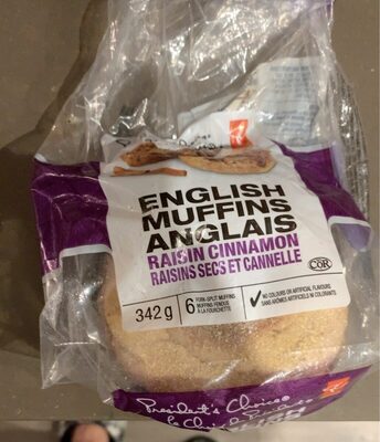 English Muffins Raisin Cinnamon