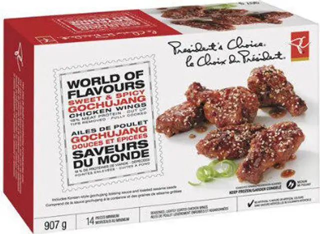 World of flavours sweet & spicy gochujang chicken wings