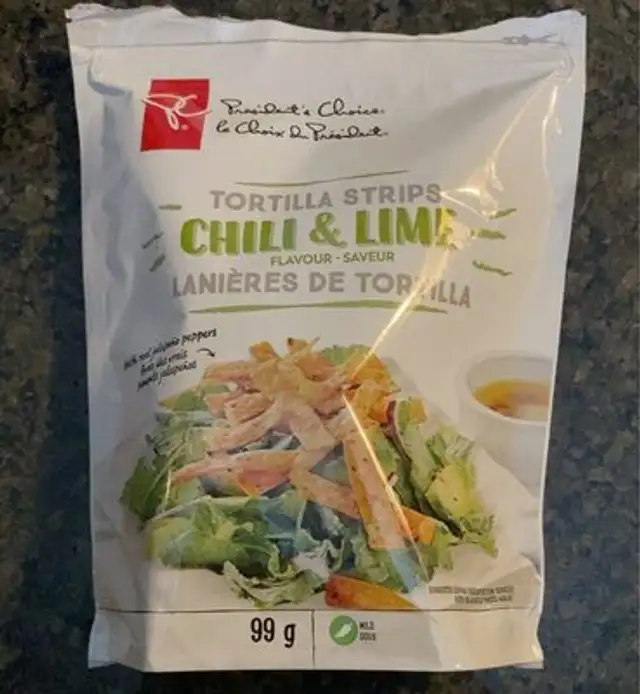 Tortilla Strips Chili & Lime