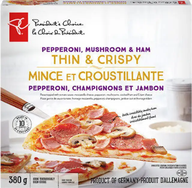Thin & crispy pepperoni
