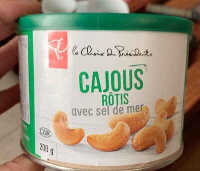 Roasted Cashews with Sea Salt