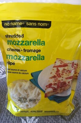 Fromage mozzarella front packaging