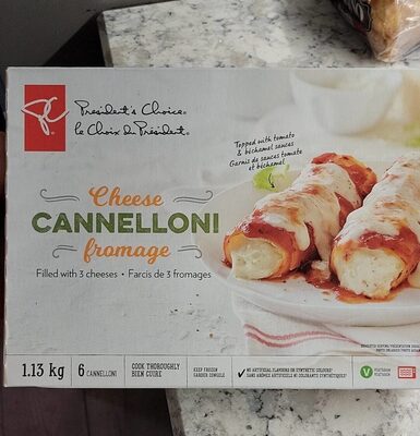 Cheese CANNELLONI fromage