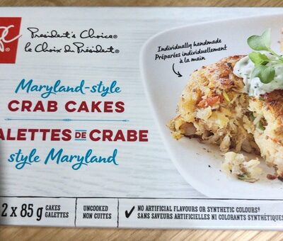 Maryland-style crab cakes
