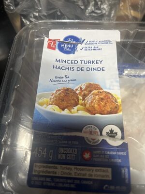 MINCED TURKEY