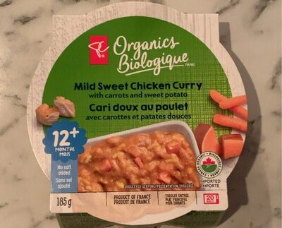 Cari doux au poulet