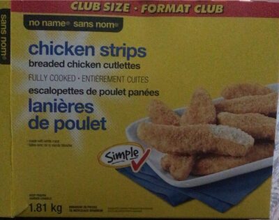 Chicken Strips front packaging