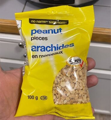 Peanut Pieces front packaging