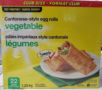 Pâtés impériaux légumes