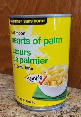 Coeurs de palmier front packaging