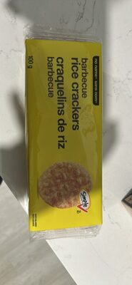 barbecue rice crackers