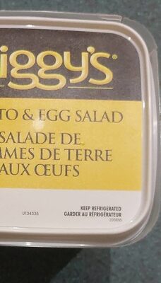 Potato and egg salad