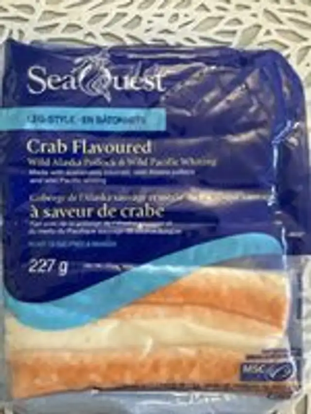Sea Quest Leg-Style King Crab Flavoured Wild Alaska Pollock & Wild Pacific Whiting