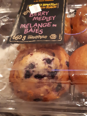muffin mélange baies front packaging