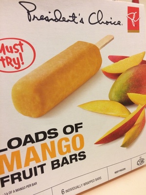 Loads of mango fruit bars