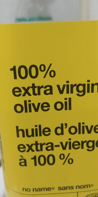 No Name 100% Extra Virgin Olive Oil
