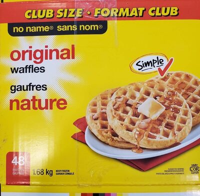 Gaufres nature