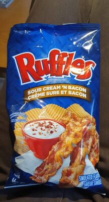 Chips crème sure et bacon