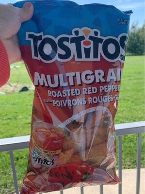 Tostitos multigrain poivrons rouges grillés