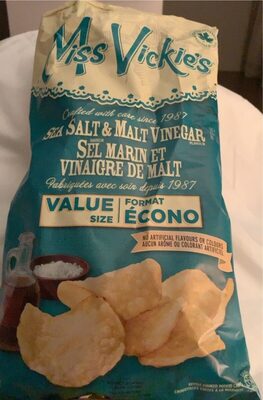 Croustilles sel marin et vinaigre de malt